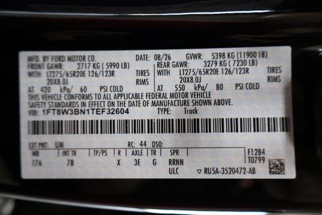 2026 Ford Super Duty F-350 SRW Platinum
