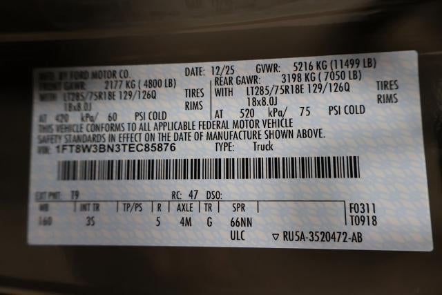 2026 Ford Super Duty F-350 SRW XLT Tremor