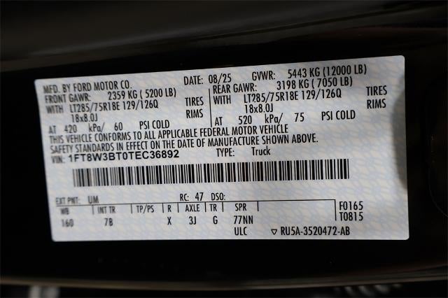 2026 Ford Super Duty F-350 SRW Platinum Tremor