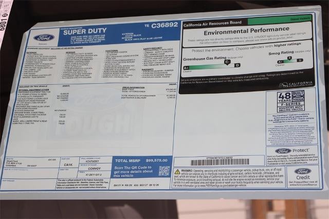 2026 Ford Super Duty F-350 SRW Platinum Tremor