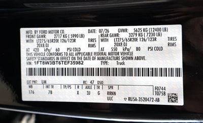 2026 Ford Super Duty F-350 SRW Platinum