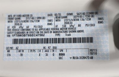 2025 Ford Super Duty F-350 SRW Platinum