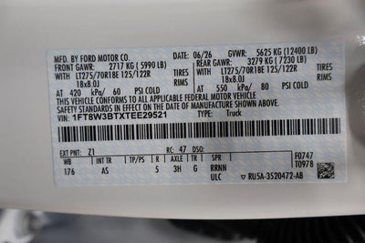 2026 Ford Super Duty F-350 SRW XL