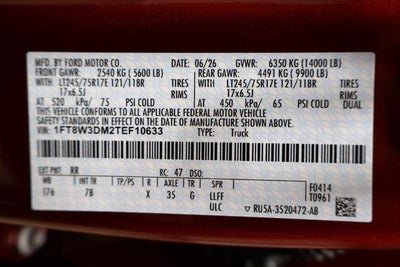 2026 Ford Super Duty F-350 DRW Platinum
