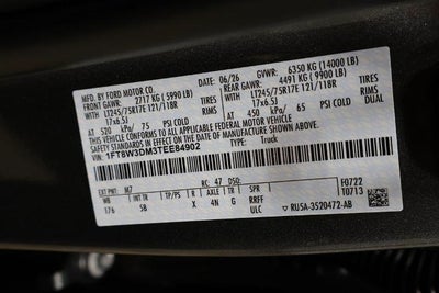 2026 Ford Super Duty F-350 DRW Lariat