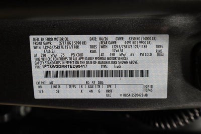 2026 Ford Super Duty F-350 DRW Lariat