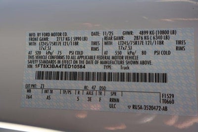 2026 Ford Super Duty F-350 SRW XL