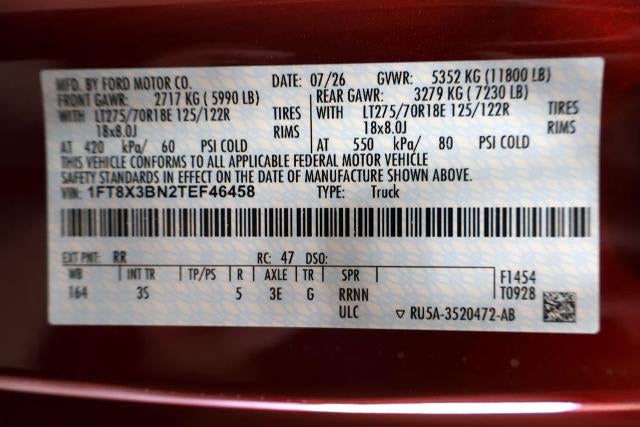 2026 Ford Super Duty F-350 SRW XLT