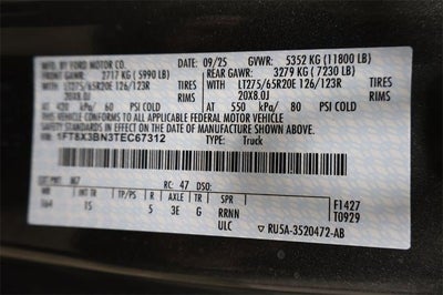 2026 Ford Super Duty F-350 SRW XL