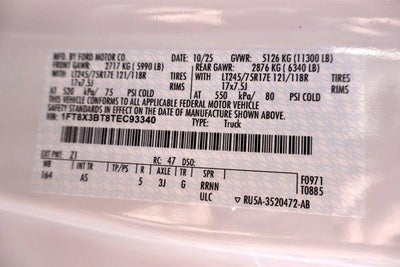 2026 Ford Super Duty F-350 SRW XL