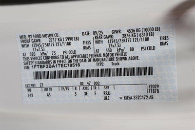 2026 Ford Super Duty F-250 SRW XL