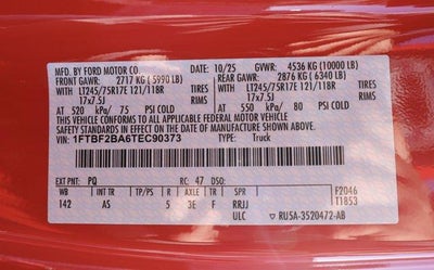 2026 Ford Super Duty F-250 SRW XL