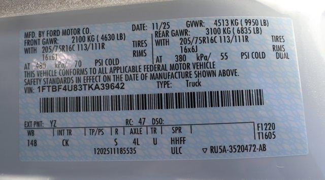 2026 Ford Transit Cargo Van Base