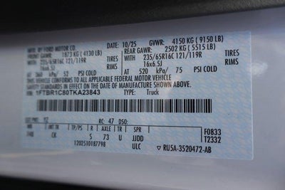 2026 Ford Transit Cargo Van Base