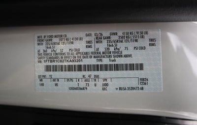 2026 Ford Transit Cargo Van Base