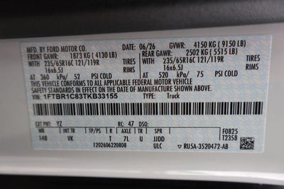 2026 Ford Transit Cargo Van Base