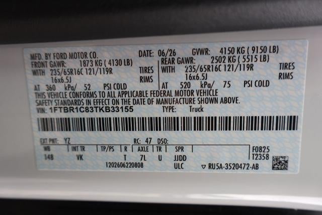 2026 Ford Transit Cargo Van Base