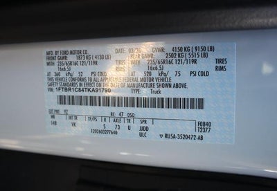 2026 Ford Transit Cargo Van Base