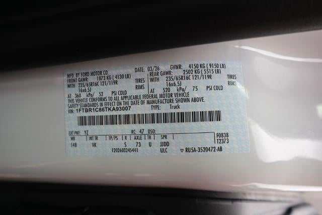 2026 Ford Transit Cargo Van Base