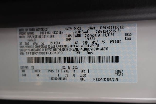 2026 Ford Transit Cargo Van Base
