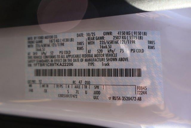 2026 Ford Transit Cargo Van Base