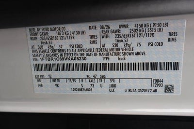 2027 Ford Transit Cargo Van Base