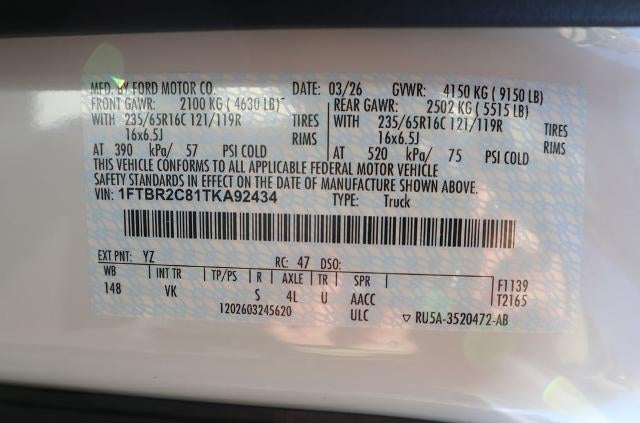 2026 Ford Transit Cargo Van Base
