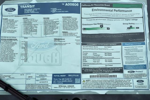 2026 Ford Transit Cargo Van Base
