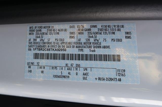 2026 Ford Transit Cargo Van Base