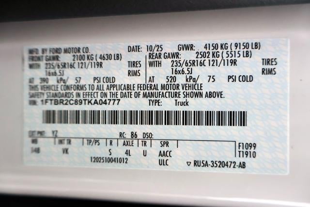 2026 Ford Transit Cargo Van Base