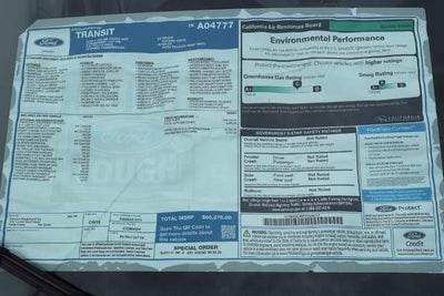 2026 Ford Transit Cargo Van Base