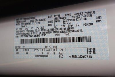 2025 Ford Transit Cargo Van Base