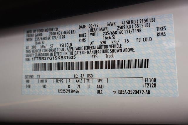 2025 Ford Transit Cargo Van Base