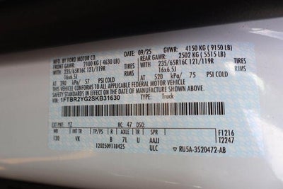 2025 Ford Transit Cargo Van Base