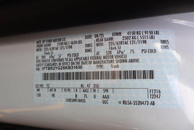 2025 Ford Transit Cargo Van Base