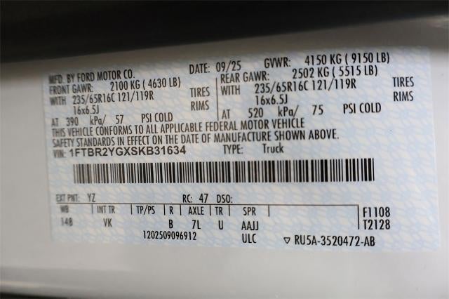 2025 Ford Transit Cargo Van Base