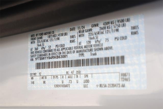 2024 Ford Transit Cargo Van Base