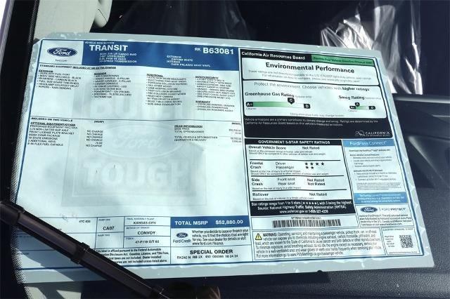 2024 Ford Transit Cargo Van Base