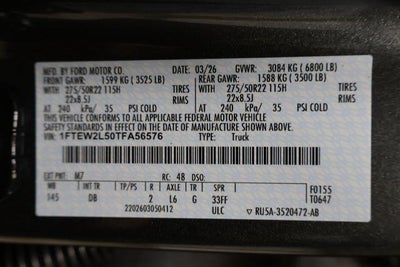2026 Ford F-150 LOBO Package
