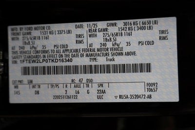 2026 Ford F-150 STX Demo