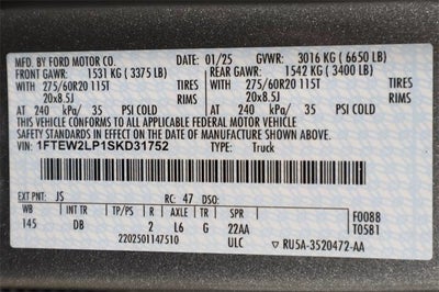 2025 Ford F-150 STX Demo