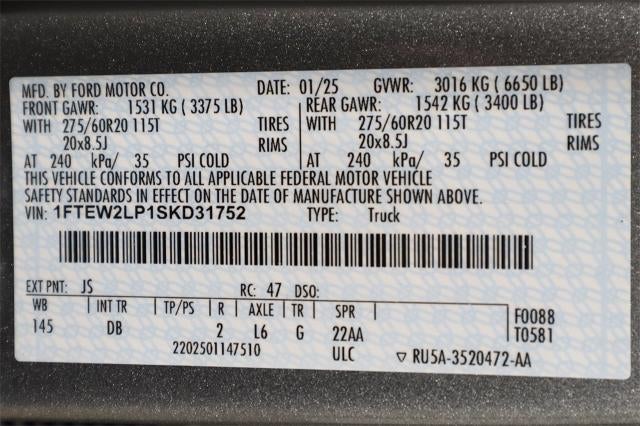 2025 Ford F-150 STX Demo