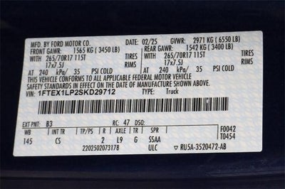 2025 Ford F-150 XL Demo