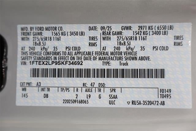 2025 Ford F-150 STX Demo