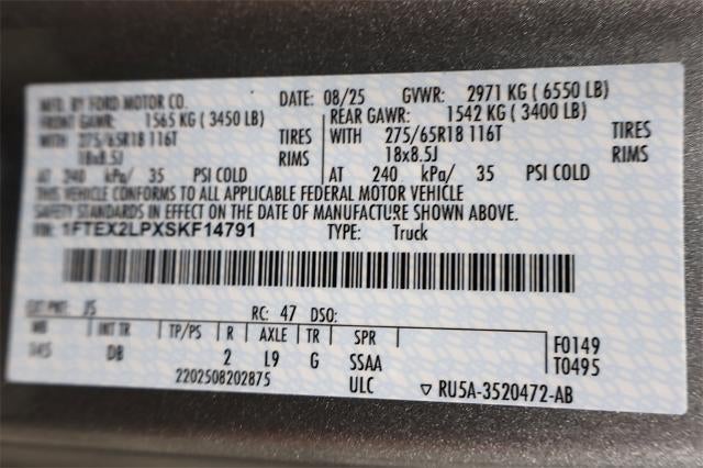 2025 Ford F-150 STX Demo