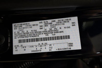 2026 Ford F-150 Raptor 37 Pkg