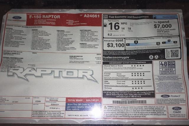 2026 Ford F-150 Raptor