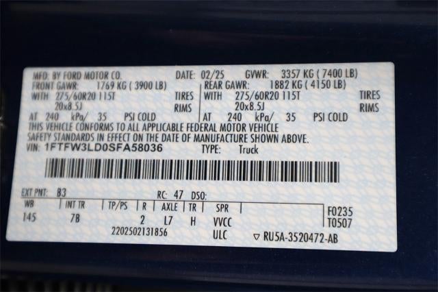 2025 Ford F-150 XLT Demo