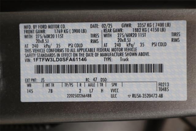 2025 Ford F-150 XLT Demo