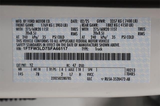 2025 Ford F-150 XLT Demo